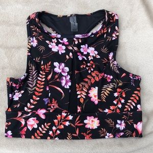 BETSEY JOHNSON Sport Bra/Performance Crop Top